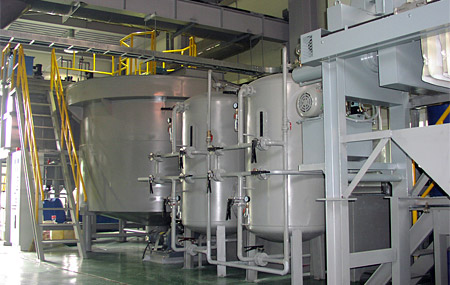 Waste water disposal plant